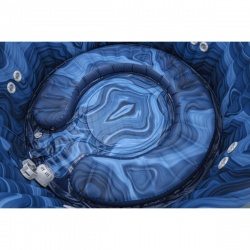 Dmuchane SPA SANTORINI z ławeczką 10 dysz Bestway 60075