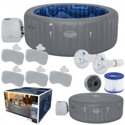 Dmuchane SPA SANTORINI z ławeczką 10 dysz Bestway 60075