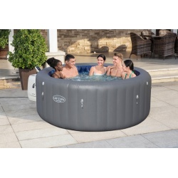 Dmuchane SPA SANTORINI z ławeczką 10 dysz Bestway 60075