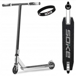 Hulajnoga wyczynowa SOKE EVO Street Silver STUNT ABEC-9