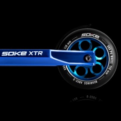 Kółka do hulajnogi wyczynowej 110 mm SOKE ABEC 9 niebieskie 2 sztuki