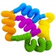 Rurki tuby sensoryczne rury pop zestaw XL 10 sztuk kolorowe