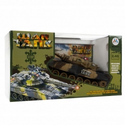 Duży czołg RC zdalnie sterowany War Tank 9993 dźwięki i światła