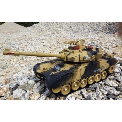 Duży czołg RC zdalnie sterowany War Tank 9993 dźwięki i światła