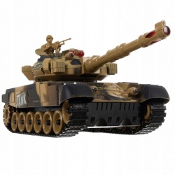 Duży czołg RC zdalnie sterowany War Tank 9993 dźwięki i światła