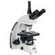 Trójokularowy mikroskop Levenhuk MED 40T głowica trójokularowa planarno-achromatyczne soczewki obiektywowe