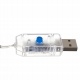 Kurtyna świetlna 108 LED USB  kule lampki choinkowe biały kolorowe