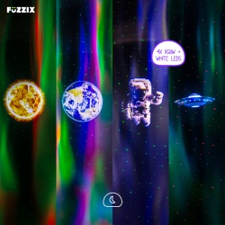 Głośnik Bluetooth efekt świetlny z projektorem Galactic Aurora Fuzzix