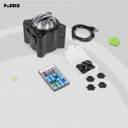 Głośnik Bluetooth efekt świetlny z projektorem Galactic Aurora Fuzzix