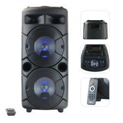 Głośnik aktywny mobilny bluetooth USB FM karaoke Boost PowerSound 290