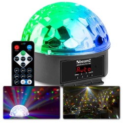 Półkula oświetlenie imprezowe Mini Star Ball DMX 9x 1W LED Beamz JB90R