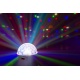 Półkula oświetlenie  imprezowe Mini Star Ball DMX 9x 1W LED Beamz JB90R