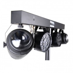 Zestaw oświetleniowy Ibiza DJLIGHT65 2x reflektor oraz laser kropkujący