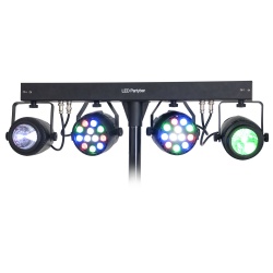 Zestaw oświetleniowy Ibiza DJLIGHT65 2x reflektor oraz laser kropkujący