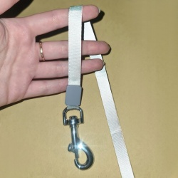 Smycz automatyczna zwijana dla psa taśma z blokadą do 15kg