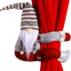 Mikołaj krasnal na rzep gnom pod choinkę duży 60cm skrzat