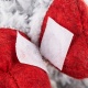 Mikołaj krasnal na rzep gnom pod choinkę duży 60cm skrzat
