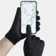 Ocieplane rękawiczki dotykowe zimowe do biegania obsługi smartfona XL