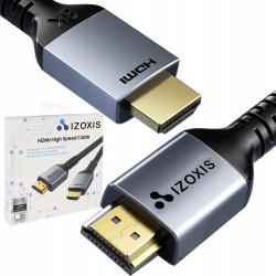 Kabel przewód do HDMI 2.1 8K 60Hz 2m High Speed HQ