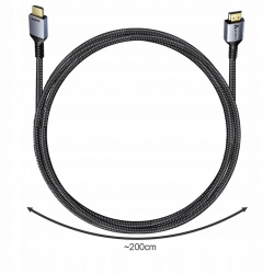 Kabel przewód do HDMI 2.1 8K 60Hz 2m High Speed HQ
