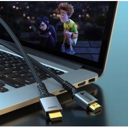 Kabel przewód do HDMI 2.1 8K 60Hz 2m High Speed HQ