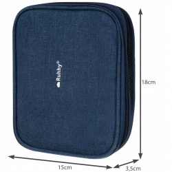 Zestaw szydełek 85 sztuk do szydełkowania etui szydełko 2,0-8,0