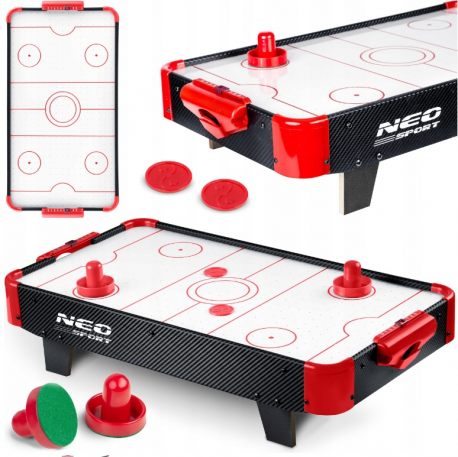 Cymbergaj stół do gry w Air Hockey na baterie hokej 61 x 32,5 x 14 cm