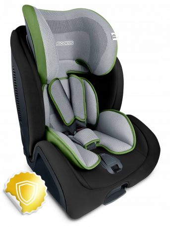 Fotelik samochodowy Ricokids Qway 9-36 kg ISOFIX 3 kolory Top Tether