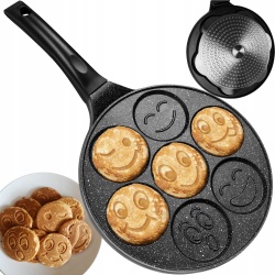 Patelnia do naleśników Emotki jajek pancakes placków 26cm