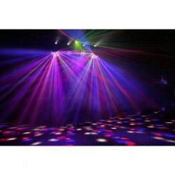 Zestaw oświetleniowy BeamZ ShowBar laser Butterfly 2x LED PAR