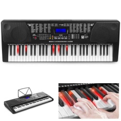 Organy keyboard pianino do nauki 61 podświetlanych klawiszy KB9 Max