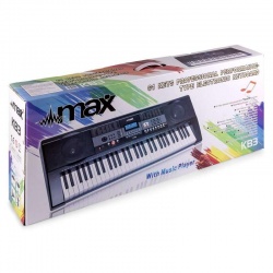 Keyboard organy elektroniczne 61-klawiszy MAX KB3 z nagrywaniem