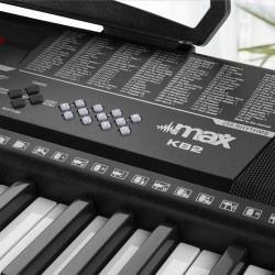 Keyboard organy 61 klawiszy USB Max KB2 program szkoleniowy