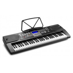 Keyboard organy zestaw statyw krzesło słuchawki Max KB1 SET