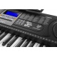 Keyboard organy zestaw statyw krzesło słuchawki Max KB1 SET