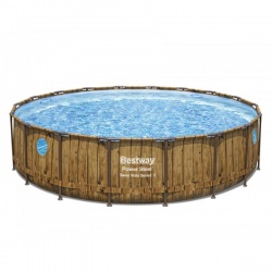 Basen ogrodowy z oknami 549 x 122 cm stelażowy 12w1 Bestway 56977