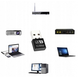 Karta sieciowa adapter WIFI na USB 1200Mbps do laptopa