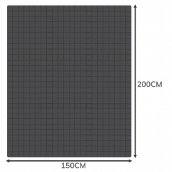 Kołdra obciążeniowa koc sensoryczny 150x200cm 8 kg torba