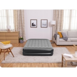 Materac welurowy z pompką 203 x 152 x 46 cm Bestway 67403