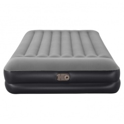 Materac welurowy z pompką 203 x 152 x 46 cm Bestway 67403