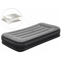 Materac welurowy 1-osobowy z pompką 191 x 97 x 36 cm Bestway 67723