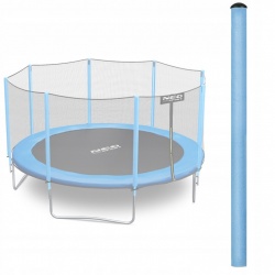Słupek górny do trampoliny z siatką zewnętrzną 8-15 ft niebieski