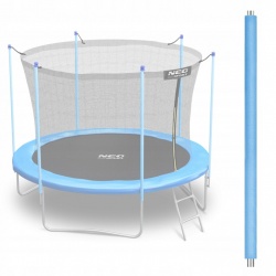 Słupek górny do trampoliny z siatką wewnętrzną 6 ft niebieski