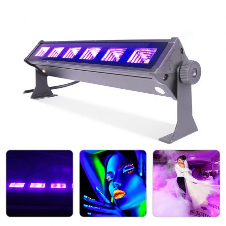 Belka oświetleniowa 30W diody LED UV BAR 9 x 3W Ibiza ultrafiolet listwa