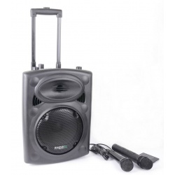Kolumna mobilna Ibiza PORT8UHF z Bluetooth tunerem FM pokrowiec