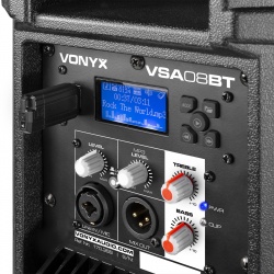 Kolumna aktywna Vonyx VSA08BT Bi-amp 8" 250 W BT MP3
