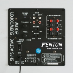 Subwoofer aktywny do kina domowego SHFS10 biały czarny