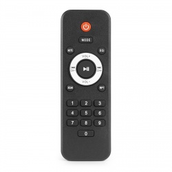 Wzmacniacz mocy AV430B Fenton karaoke 2x 300W czarny srebrny