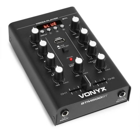 Mikser DJ 2-kanałowy USB/MP3/BT STM500BT Vonyx