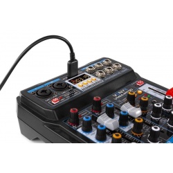 Mikser muzyczny 4-kanałowy DSP USB MP3 BT Vonyx VMM-P500